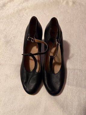 Bloch Black T-Strap Women's Dress Pumps - Classic Elegance